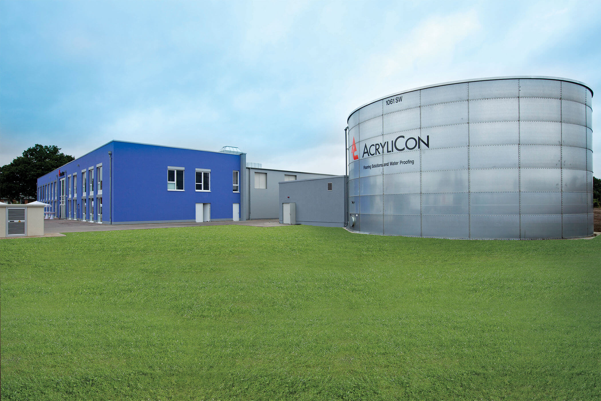Acrylicon industrial resin flooring installation