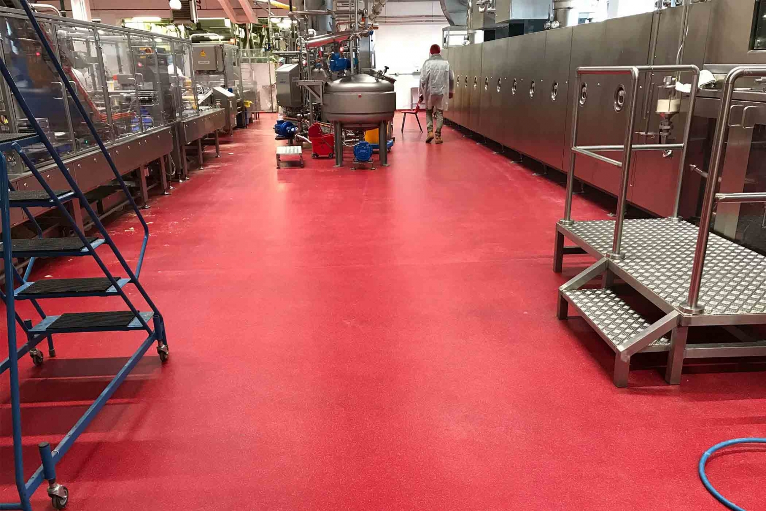 Tunnock's food factory flooring